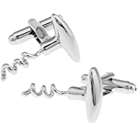 Fablcrew Abrebotellas de vino creativo para hombre camisas mangas uñas gemelos joyería boda fiesta accesorios